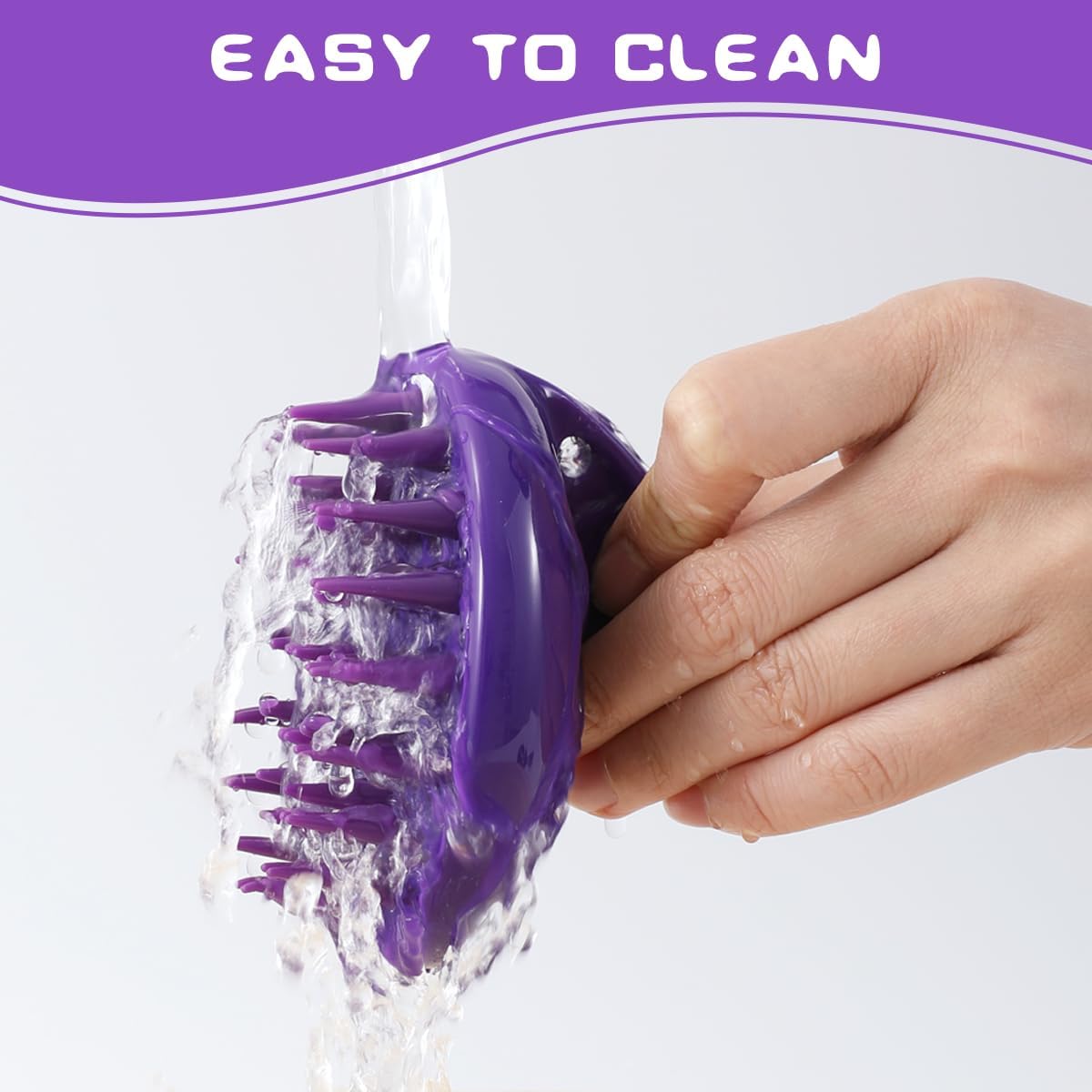 Cat Brush – Soft Rubber, Washable Silicone Pet Grooming for Cats - Image 2